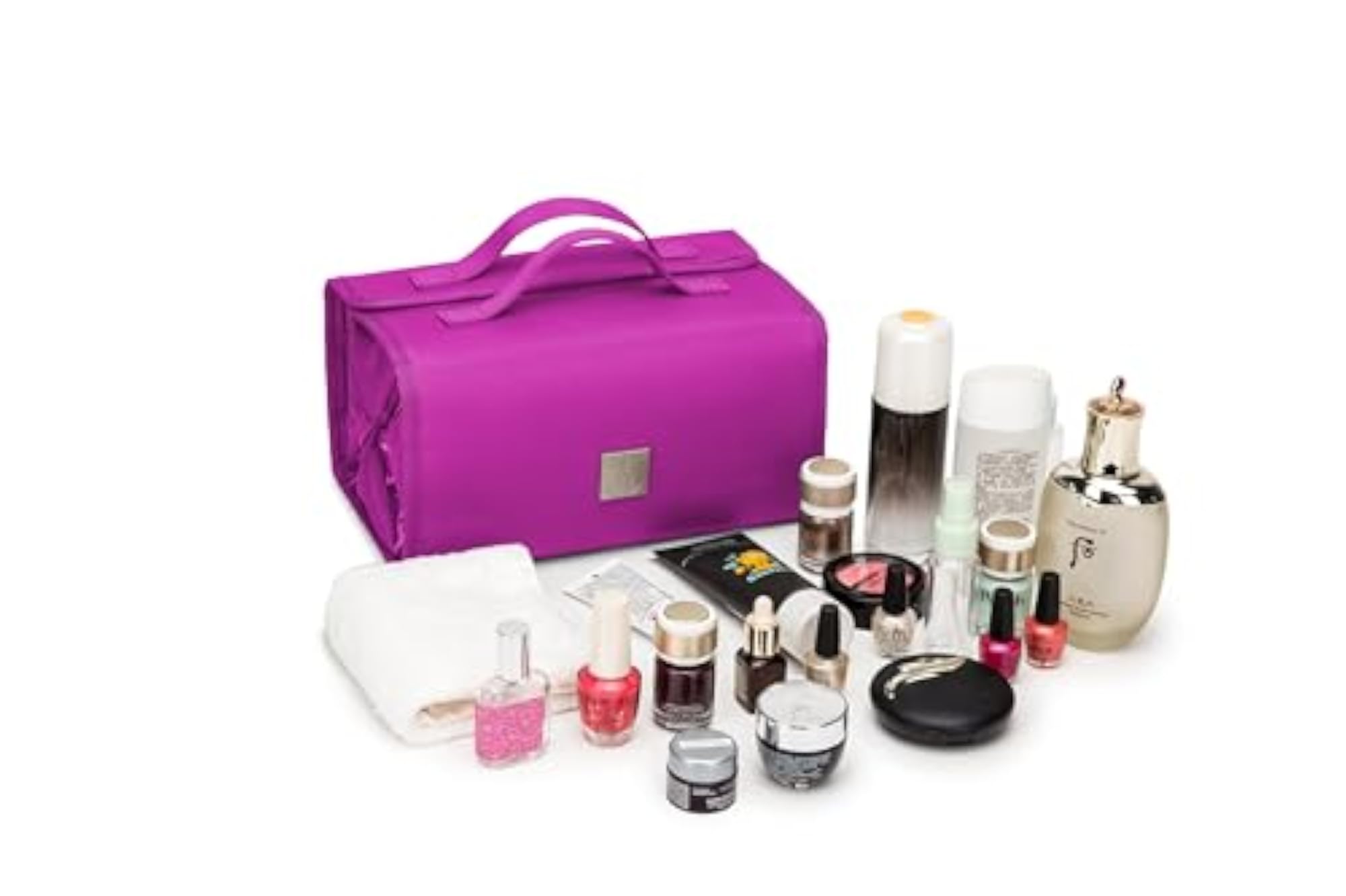 Hanging Roll-Up Make Up Organizer and Travel Bag