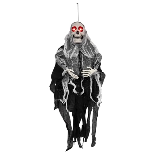 Animierter Hängender Ghul schwarz