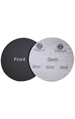 Trucut Sanding Pads | 3 Pack High | 5" Diameter | Sanding Pads Made For Bowling Balls | Bowling Ball Resurfacing Pads | Surface Management | Bowling Ball Restoration | Bowling Supplies & Accessories #TOP5