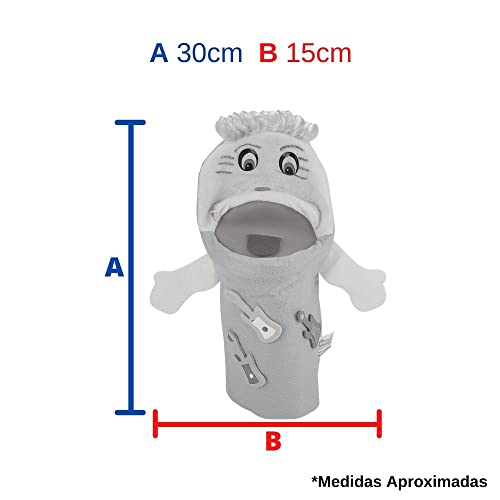 Fantoches Família Feltro Carlu Brinquedos