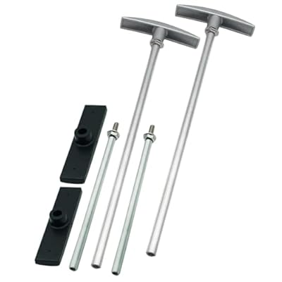 Taidocram RV Dump Valve Handle Replacement Kit, RV Waste Valve Tube Extension Set Dump Valve Handle Part- Universal Fit, Easy Install, 2 Pack