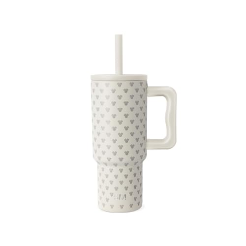 Simple Modern Disney Kids 24 oz Tumbler with Handle and Silicone Straw Lid | Spill Proof and Leak Resistant | Reusable Stainless Steel Bottle | Gift Kids Boys Girls | Trek Collection | Minnie Mouse Me