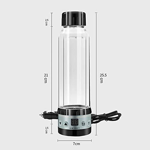 Calentador portátil para auto 12V/24V 280ml miniatura 7