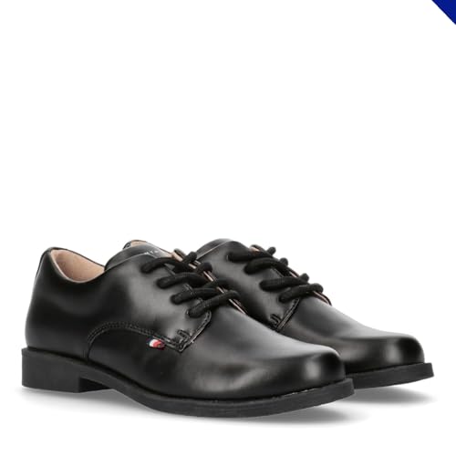 Tommy Hilfiger Lace-up Schuh mit glattem Finish, Samir, Schwarz,...