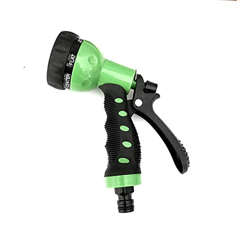Pistola a spruzzo regolabile a 7 modalità per irrigazione da giardino, irrigazione e lavaggio auto, ugello versatile per irrigazione e pulizia efficienti, IT237