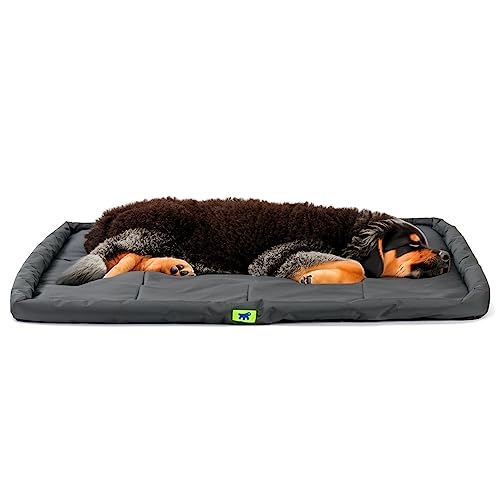 Cama para perro cojín para perros grande impermeable lavable Ferplast negro 2