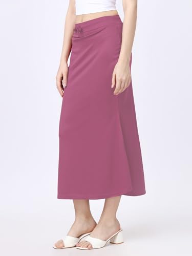 Image of Toochki Stretchable Saree Shapewear Petticoat for Women, Blended Cotton,Petticoat,Skirts for Women,Shape Wear Dress for Saree