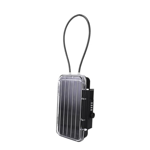 Boîte de rangement pour cartes anti-perte - Boîte de stockage compacte transparente