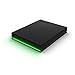 Seagate Game Drive for Xbox, 2 TB, Unità disco portatile esterna, USB 3.2 Gen 1, nero, certificata per Xbox, LED RGB, con 3 anni Rescue Services Services (STKX2000400)