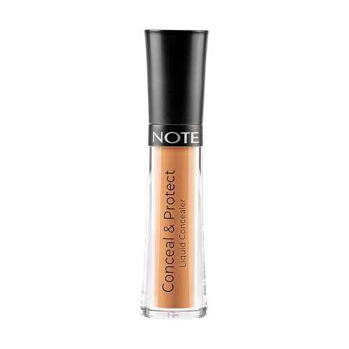 Image of Cosmetic Note - Anti-Concealer - Foundation - Imperfection Make-Up - Anti-Stain Controuring Make-Up Concealer - 4.5 ml - Paraben-Free (10 Hazelnut)