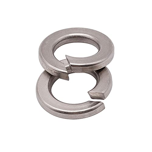 Image of 12mm ID (Inside Diameter) Stainless Steel Lock Washer Spring Washer, 304 Stainless Steel (18-8), Bright Finish, 30 Qty