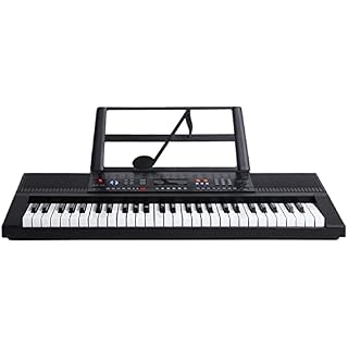 WKLIANGYUANPING Clavier de Piano Organe électronique 54 Imitation clé Piano Clé Standard Clé numérique Piano Clavier - Les Beatles, Paul McCartney, John Lennon, RIngo Starr, George Harrison WKLIANGYUANPING Clavier de Piano Organe électronique 54 Imitation clé Piano Clé Standard Clé numérique Piano Clavier – Image 4