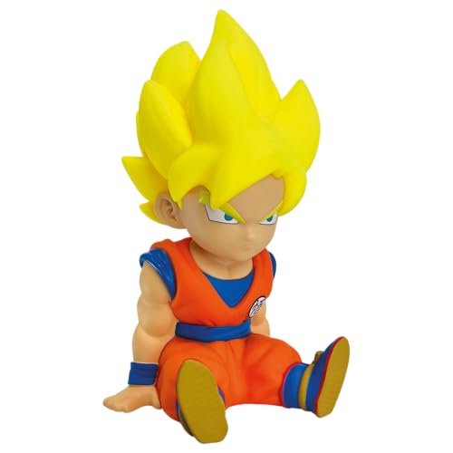 Plastoy Dragon Ball Super Sparbüchse Son Goku Super Saiyan - Kunststoff - 19 cm