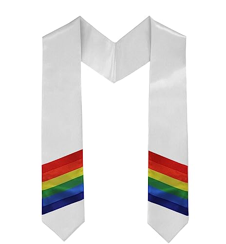 Image of Graduation Stole Honor Stole Plain Sash 60 inch Long for Graduation Ceremony and Graduation Photos