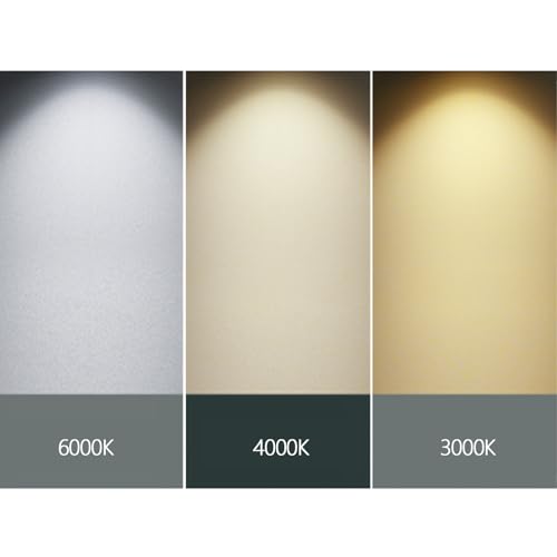 Lámpara de espejo baño rotación 240 grados luz cálida rectangular acrílico 4