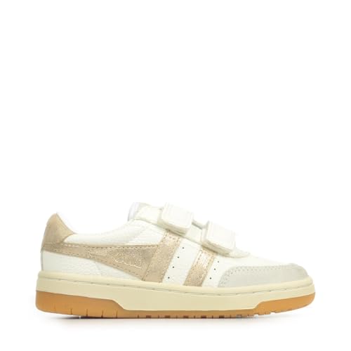 Baskets enfant Gola Falcon Mirror Strap CKA732WY à double scratch brillant