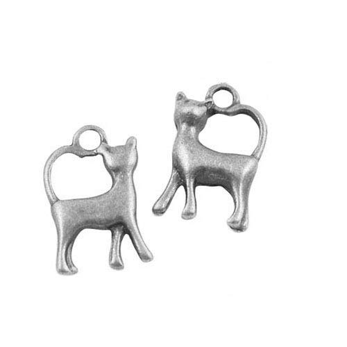 Charming Beads Tibetano Gatto Ciondolo/Pendente