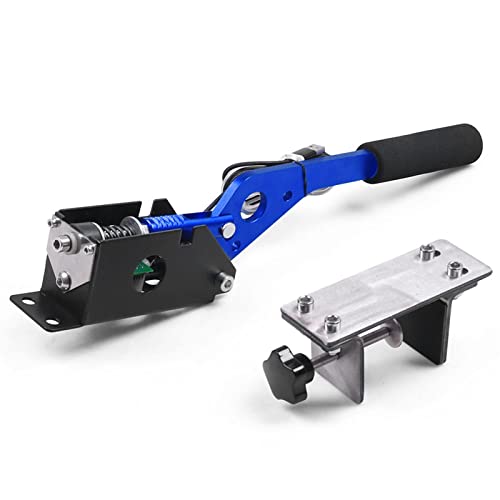 Frein à main USB réglable pour jeux de course G25/27/29 T500 Fanatecosw Dirt Rally avec support fixe BX102129 (couleur : bleu) Cover
