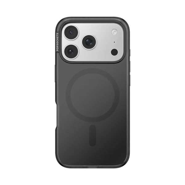 PopSockets iPhone 18 Pro Phone Case with MagSafe- Black