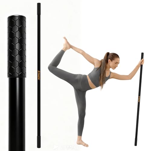 PAETA Yoga Stick for Stretching, 5ft Exercise Stick for Mobility