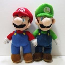 Super Mario Bros. Stand Mario & Luigi Plush Doll Stuffed Toy 10" And (1 Lot/2 Pieces)