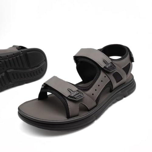 Finishing & Sewing Men's Sport Sandals with Adjustable Straps, Comfort Outdoor Athletic Walking Summer Sandals3