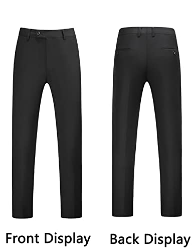 Men's Slim Fit 2 Pieces Suit Groom Tuxedos Double-Breasted Blazer Formal Business Suits Beige S #TOP4