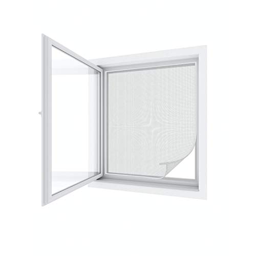 Preisvergleich Produktbild pro insect Open-Up Fliegengitter für Fenster 130x150cm, weiß