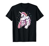 Buff Big Muscle Unicorn Illustration