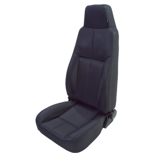 Rugged Ridge | Seat, High-Back, Front, Reclinable, Black Denim | 13403.15 | Fits 1976-2002 Jeep CJ & Wrangler YJ/TJ