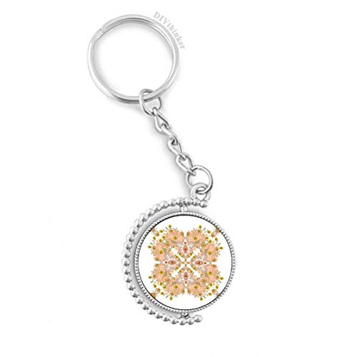 Porte-keyholder fleur feuille pour embellir votre trousseau de clés