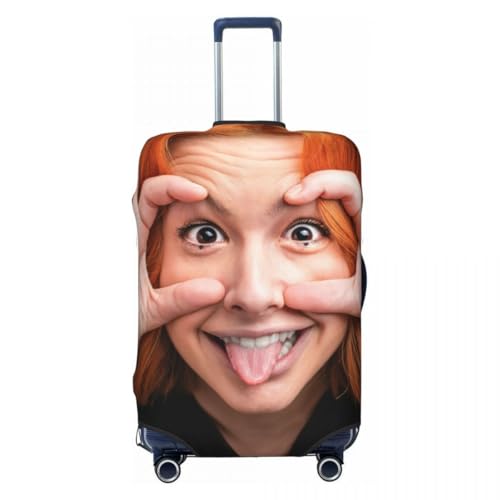 Custom Suitcase Protector - Washable, Customizable Luggage Cover for Suitcases