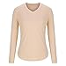 Womens Fashion Womens Long Sleeve Square Neck Tops 2024 Fashion Slim Fit Shirts Winter Thermal Underwear Fleece Lined Undershirts