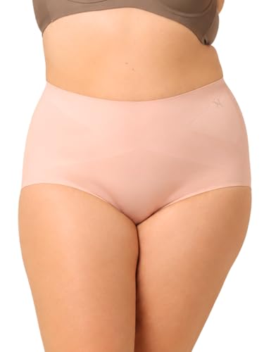 Image of Krvvy All-Day Control Tummy Tucker Shaper for Women | Seamless High-Waist Shapewear with Targeted Belly Fat Compression | Super Stretch Fabric | Lightweight,Odourless & Comfort for Upto 12 Hrs