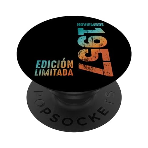 Noviembre 1957 Retro 1957 Año 1957 Vintage 1957 PopSockets PopGrip Intercambiable