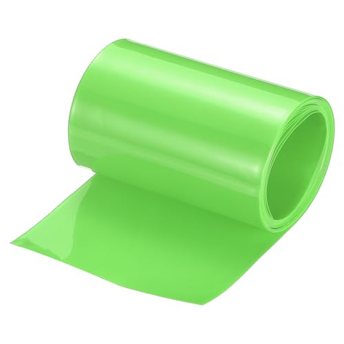 Tubo termorretráctil de PVC verde para fundas de batería y aislamiento de 60 mm