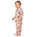 XDKDZIS Cute Pattern Of Salmon Fillets Baby One Piece Snug-Fit Footed Onesie Cotton Pajamas for 3-24M Toddlers Boys Girls