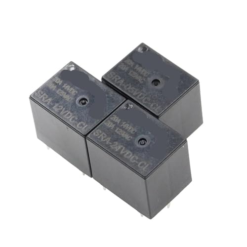 Relais SRA-24VDC-CL 5Pin 20A pour circuits imprimés et projets électroniques bricolage DIY