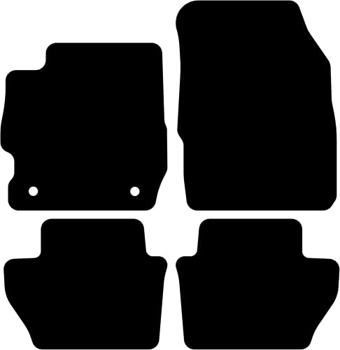 Kovvar Tapis de Sol Compatible avec Ford KA/KA+ 2016-2022 Correspondant à la Version: Ka/Ka+ / Active | Qualité: Basic