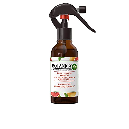 Botanica By Air Wick Ambientador Pulverizador, Esencia para Casa con Aroma a Pomelo y Menta Marroquí, 236 Mililitros