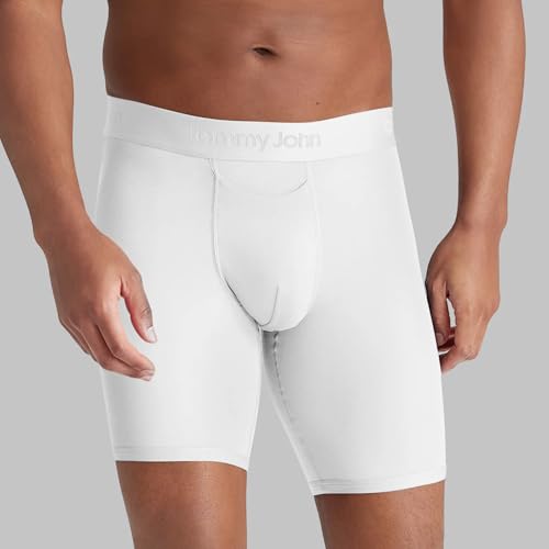 Image of Tommy John Men's Second Skin 8 inch Boxer Brief Underwear