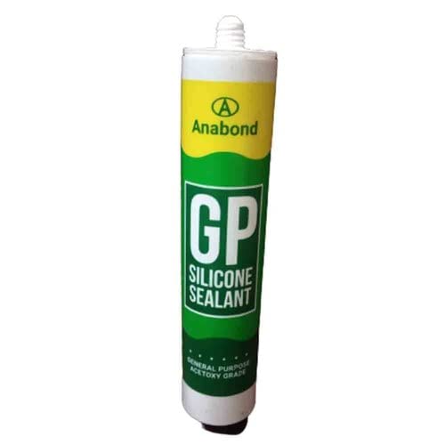 Anabond GP Silicone Sealant General Purpose Acetoxy Grade (260ml, Black