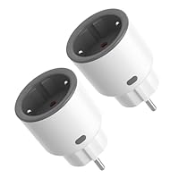 SONOFF S60ZBTPF Zigbee Smart Plug (Erfordert Zigbee-Gateway) – Fernsteuerung, Energiemessung, Zeitpläne, Überlastschutz, Zigbee-Repeater, kompatibel mit der eWeLink-App-2 Pack