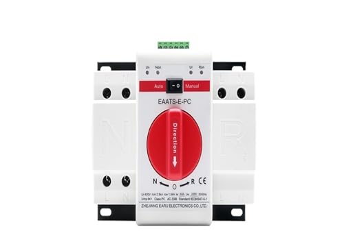 Inverseur de source de secours 2P 125A pour protéger la maison des pannes