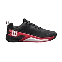 Wilson Herren Rush PRO 4.5 Clay Tennisschuh, Black/Infrared/White, 42 EU