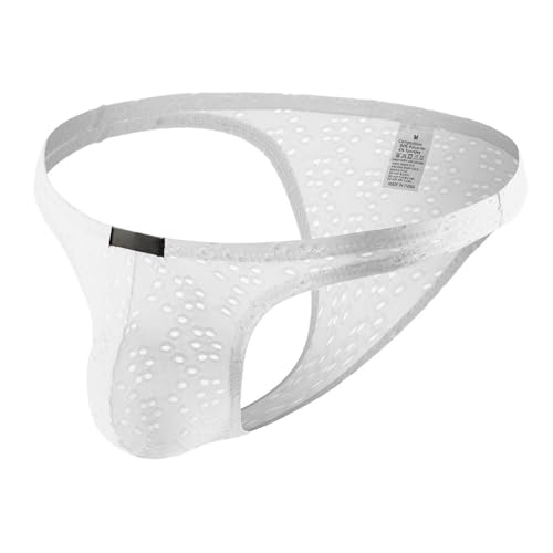 Men's Sexy Lingerie Bag Mini Underwear Transparent Panties Bikini Gay G-string Briefs2