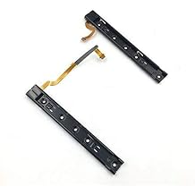 Left Right R L Slider Rail with Flex Cable Fix Part Replacement for Switch NS NX Console