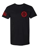 FIRE Rescue Motivational Support Unisex T-Shirt, M, Black