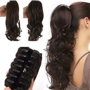XGMO Natural Hair Bun Artificial Step Wig & Hair Extensions For Women And Girls