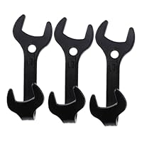 Ciieeo 3Pcs Heavy Duty Retro Wrench Shape Iron Wall Hooks Sturdy Coat Hat Towel Hangers for Wall Mounted Storage Vintage Industrial Style Organizer for Home and Kitchen